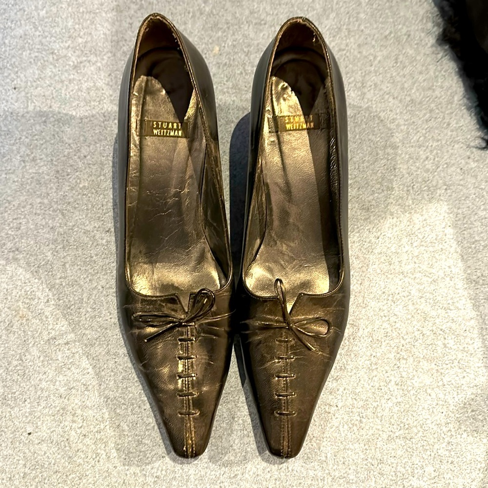 Stuart Weitzman classic black pumps, size 7.5